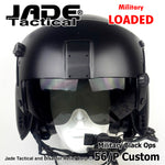 GENTEX 56/P USA Helicopter Flight Helmet Black Ops