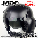 GENTEX 56/P USA Helicopter Flight Helmet Black Ops