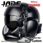 GENTEX 56/P USA Helicopter Flight Helmet Black Ops