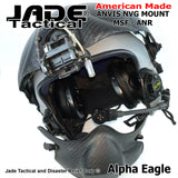 Alpha Eagle Helicopter Flight Helmet 9V ANR