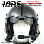 GENTEX 55/EE Flight Helmet USA Burgundy Charcoal Metallic