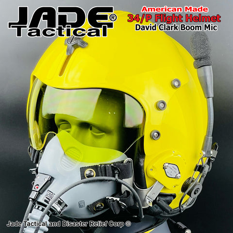 GENTEX 34/P Flight Helmet USA Canary Yellow