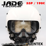 GENTEX 55/P With 190C Dual Visor Flight Helmet