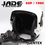 GENTEX 55/P With 190C Dual Visor Flight Helmet