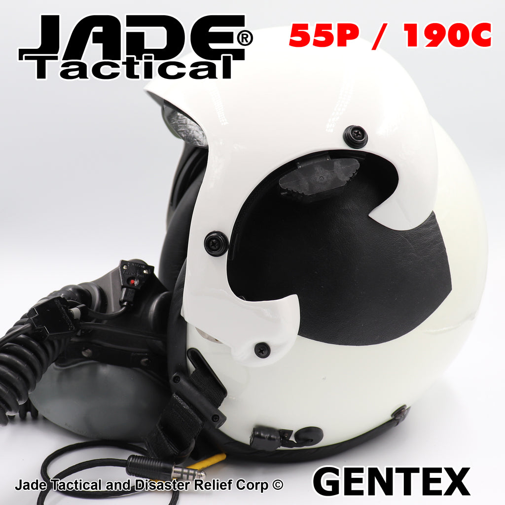GENTEX 55/P With 190C Dual Visor Flight Helmet – Jade Tactical