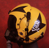 GENTEX 34/P Flight Helmet USA Jolly Roger