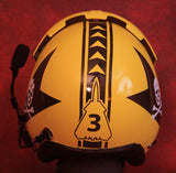 GENTEX 34/P Flight Helmet USA Jolly Roger
