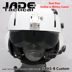 GENTEX SPH5-B Custom Dual Visor Helicopter Helmet