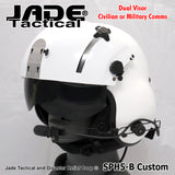 GENTEX SPH5-B Custom Dual Visor Helicopter Helmet