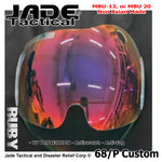 HGU-68/P Flight Helmet Iridium Visors 4th Generation
